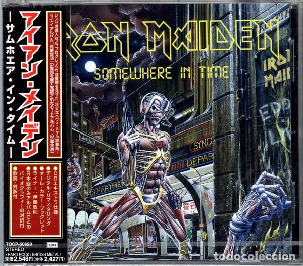 CDs de m&uacute;sica: IRON MAIDEN (SOMEWHERE IN TIME) JAPAN REMASTER