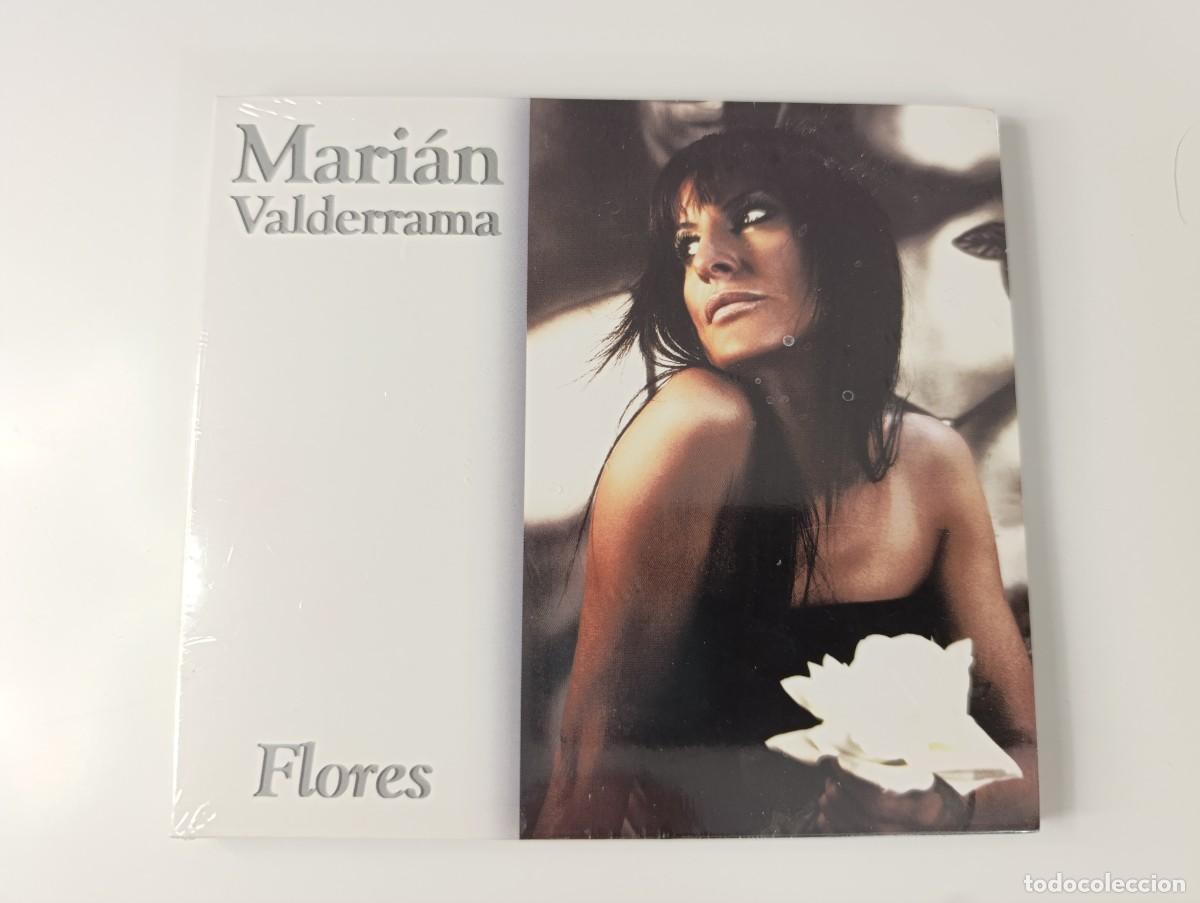 CDs de m&uacute;sica: MARI&Aacute;N VALDERRAMA 'Flores' CD &Aacute;lbum 2016 NUEVO Precintado discos Lollipop letras Manolo Tena