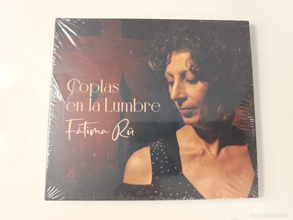 CDs de m&uacute;sica: F&Aacute;TIMA R&Uuml; 'Coplas En La Lumbre' CD &Aacute;lbum 2023 NUEVO Precintado Ojos verdes Zorongo gitano Mece