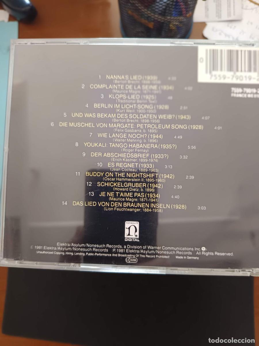 CDs de m&uacute;sica: TERESA STRATAS. THE UNKNOWN KURT WEILL - Foto 2