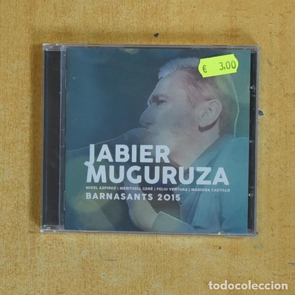CDs de m&uacute;sica: JABIER MUGURUZA - BARNASANTS 2015 - CD