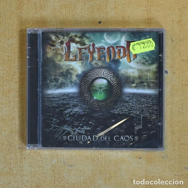 CDs de m&uacute;sica: LEYENDA - CIUDAD DEL CAOS - CD