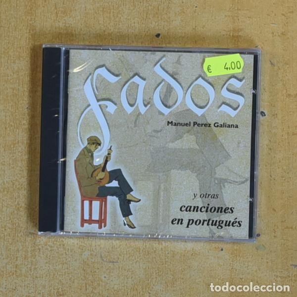 CDs de m&uacute;sica: MANUEL PEREZ GALIANA - FADOS Y OTRAS CANCIONES PORTUGUESAS - CD