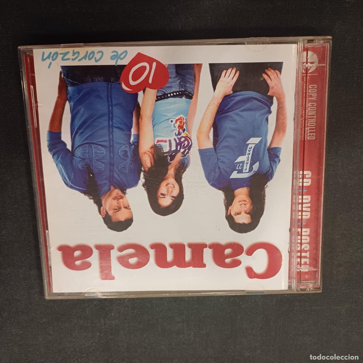 CDs de m&uacute;sica: CAMELA/10 DE CORAZON/CD+DVD.