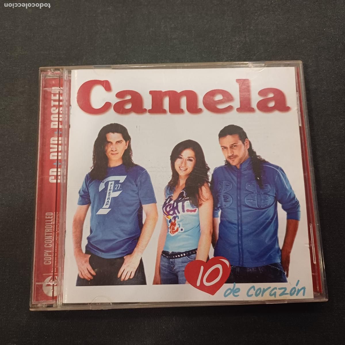 CDs de m&uacute;sica: CAMELA/10 DE CORAZON/CD+DVD.