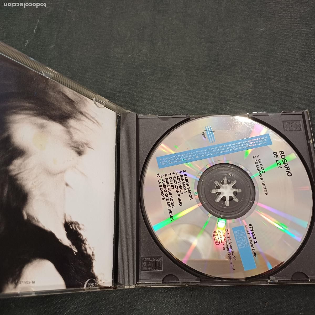 CDs de m&uacute;sica: ROSARIO / DE LEY/CD . - Foto 2