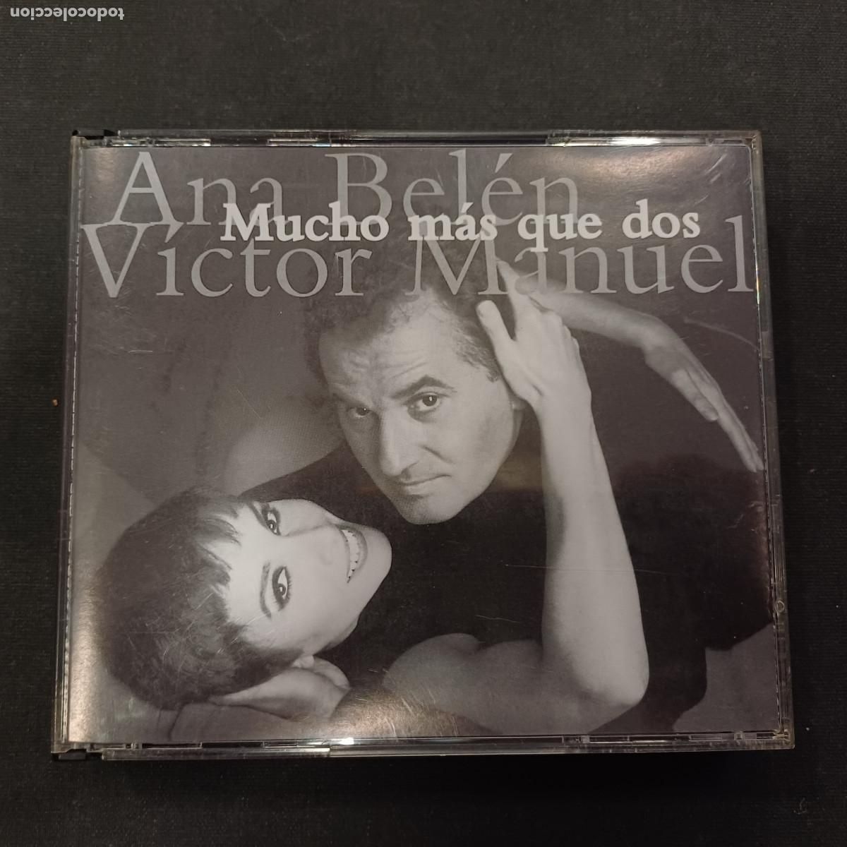 CDs de m&uacute;sica: ANA BELEN-VICTOR MANUEL/MUCHO MAS QUE DOS/CD 2 DISCOS.