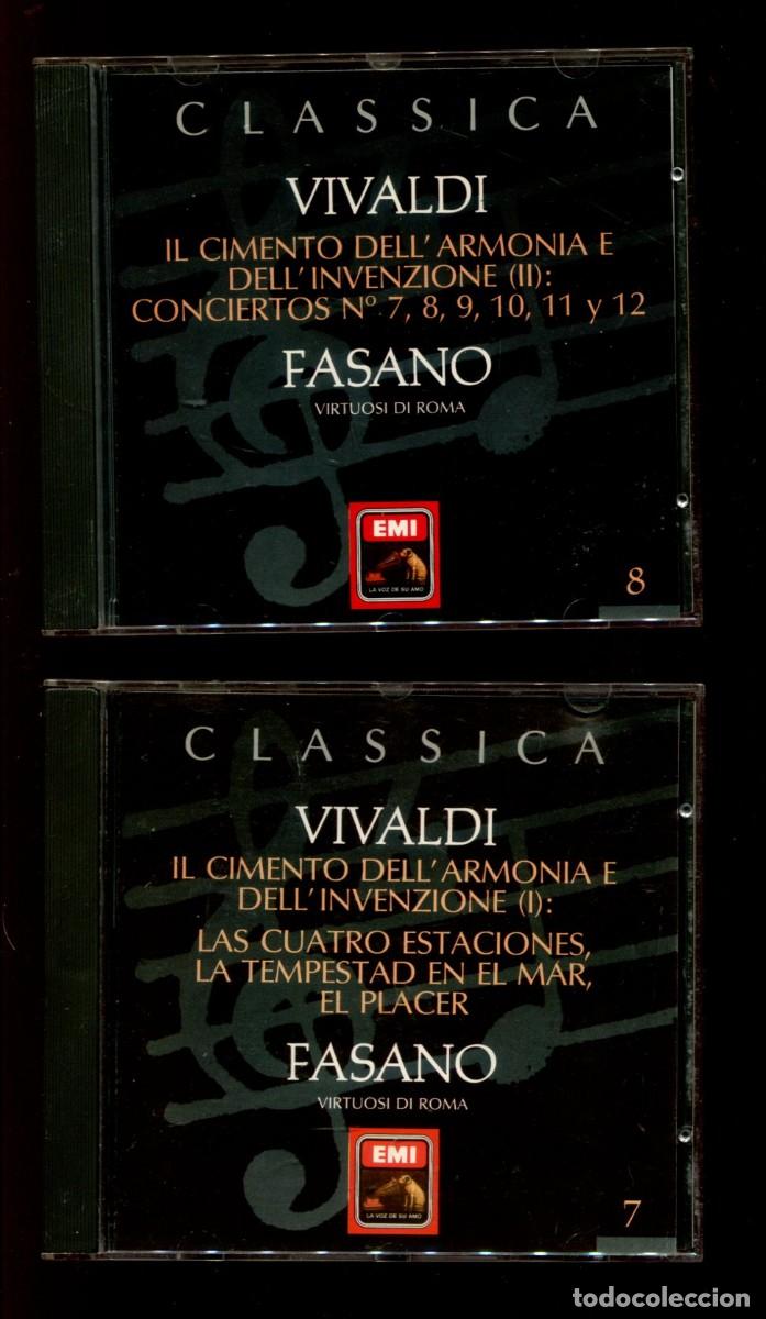 CDs de m&uacute;sica: vivaldi. conciertos. emi 2 cd's