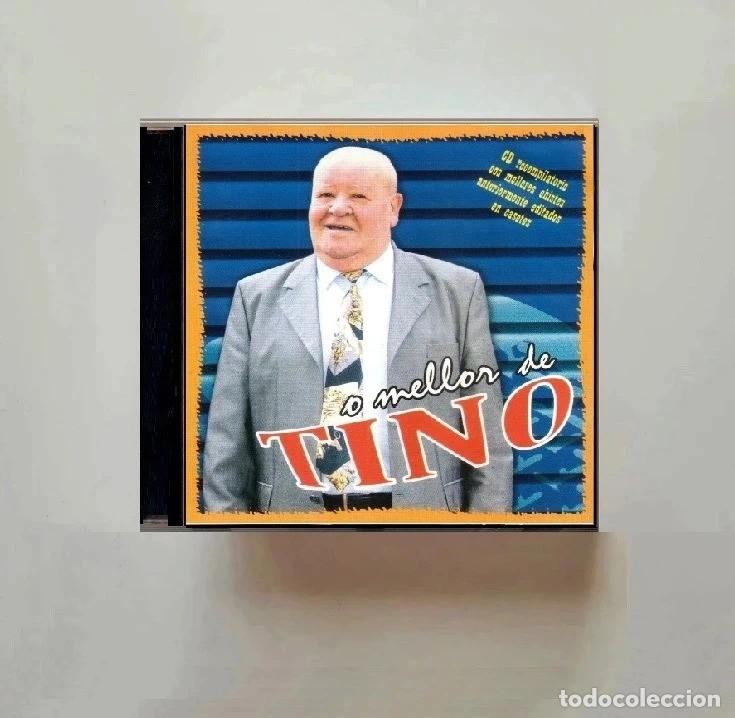 CDs de m&uacute;sica: O MELLOR DE TINO. RECOPILATORIO CON SUS MEJORES CHISTES. HUMOR. GALICIA. CD.