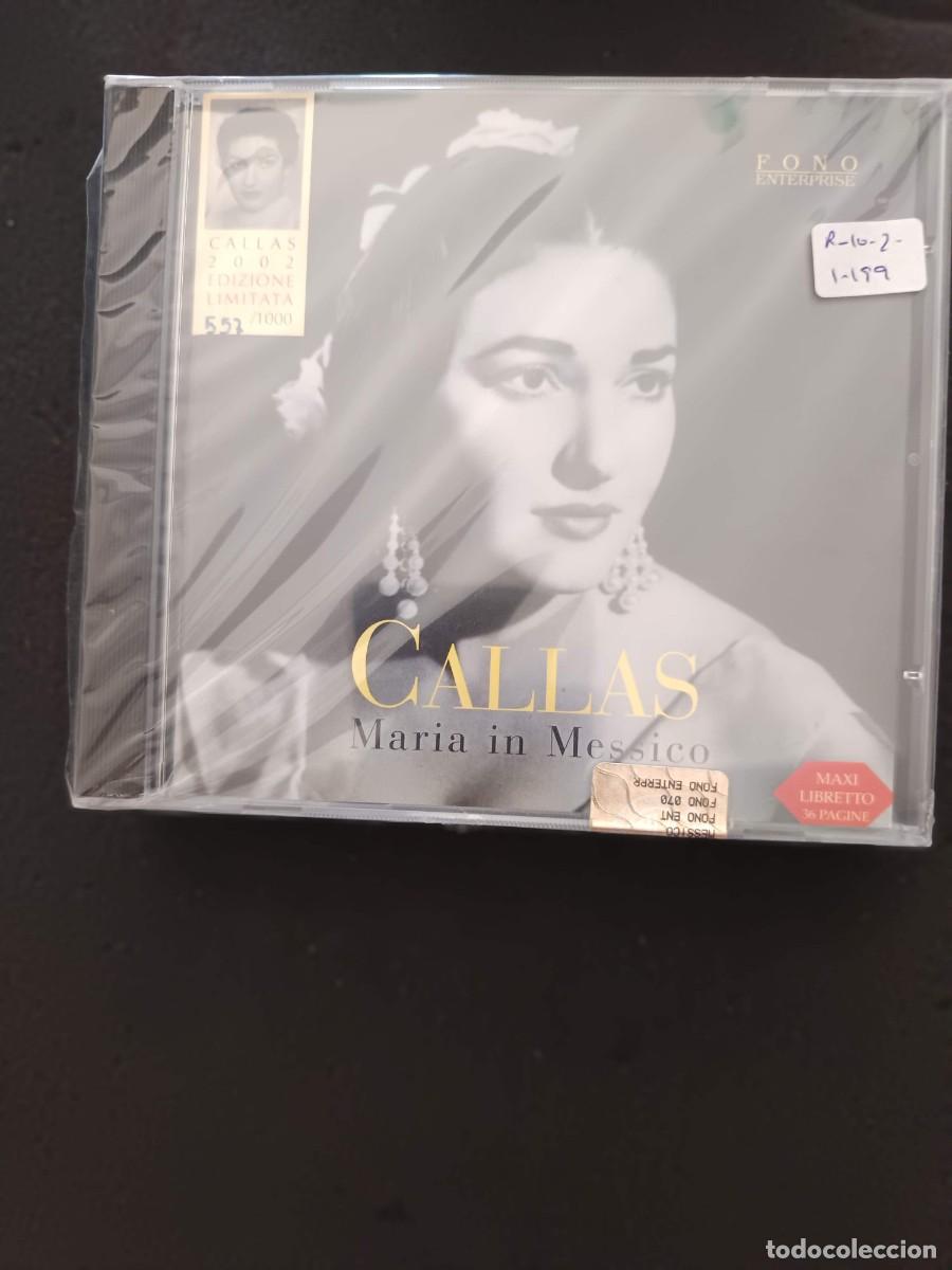 CDs de m&uacute;sica: CALLAS. MARIA EN M&Eacute;XICO