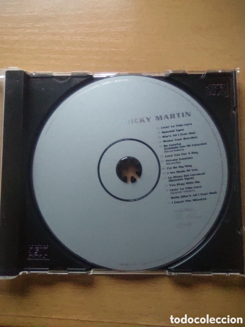 CDs de m&uacute;sica: CD Ricky Mart&iacute;n Incluye &Eacute;xitos