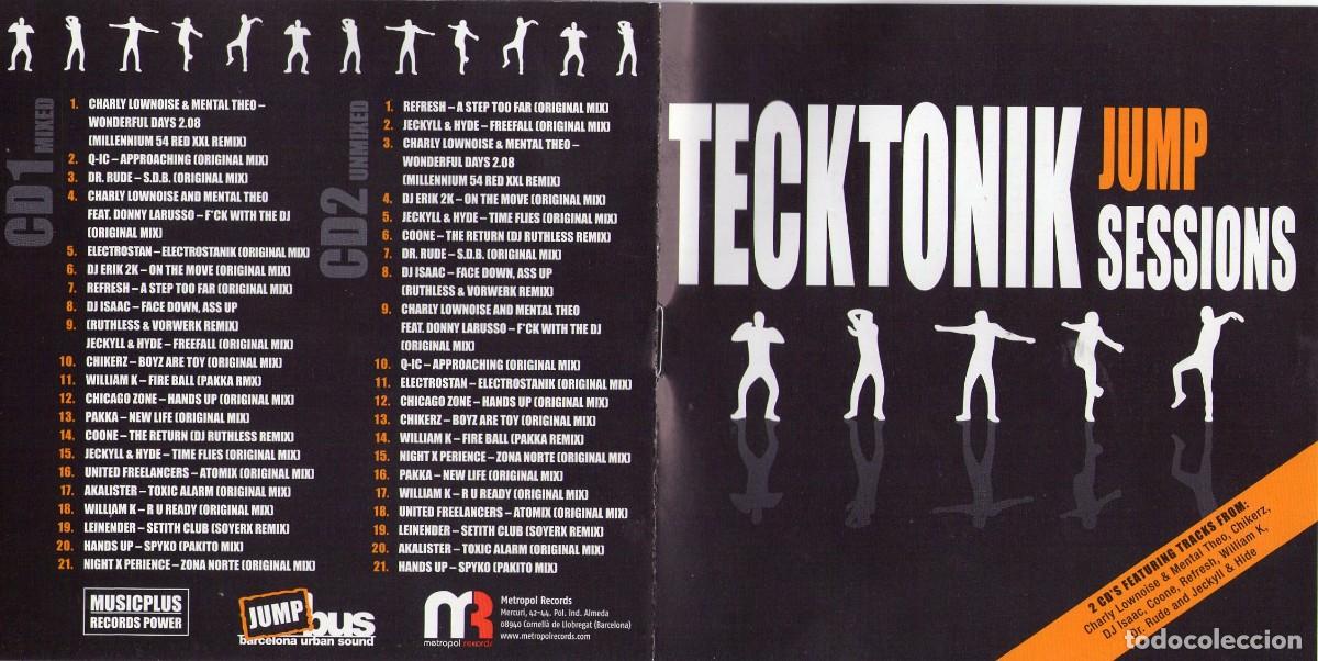 CDs de m&uacute;sica: Tecktonik Jump Sessions (2008)