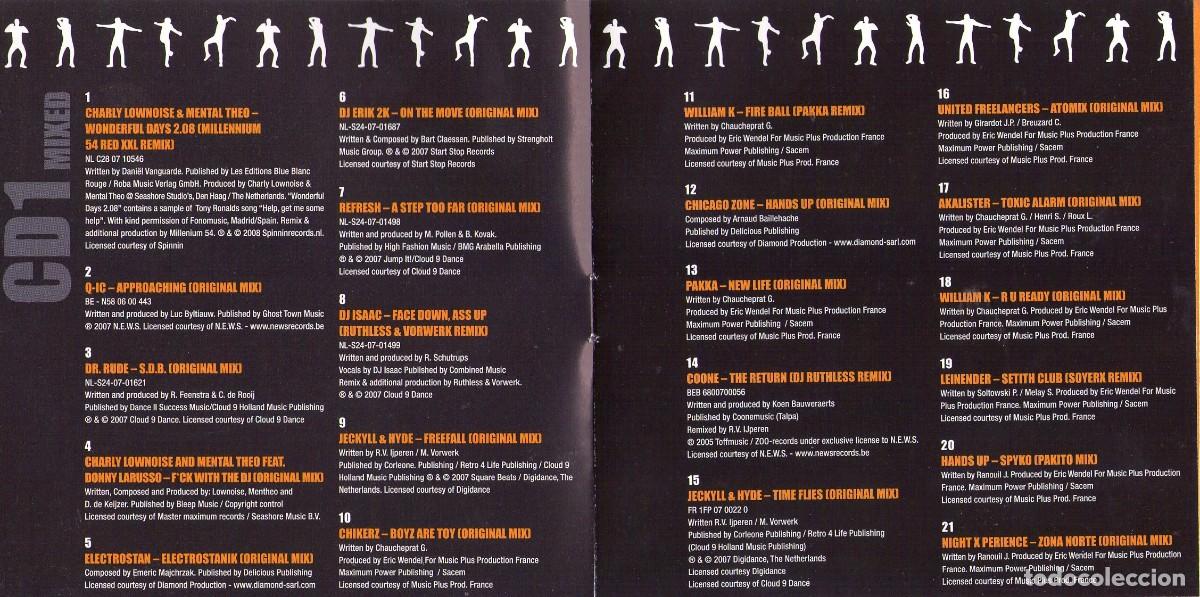 CDs de m&uacute;sica: Tecktonik Jump Sessions (2008) - Foto 3