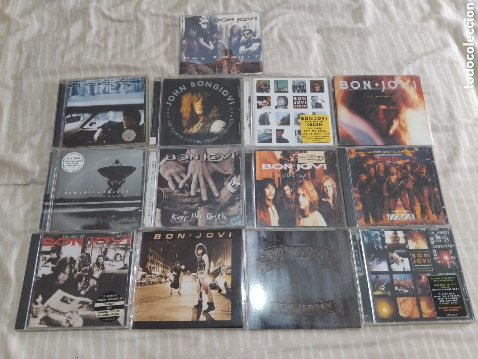 CDs de m&uacute;sica: Lote John Bon Jovi (cds Heavy metal)