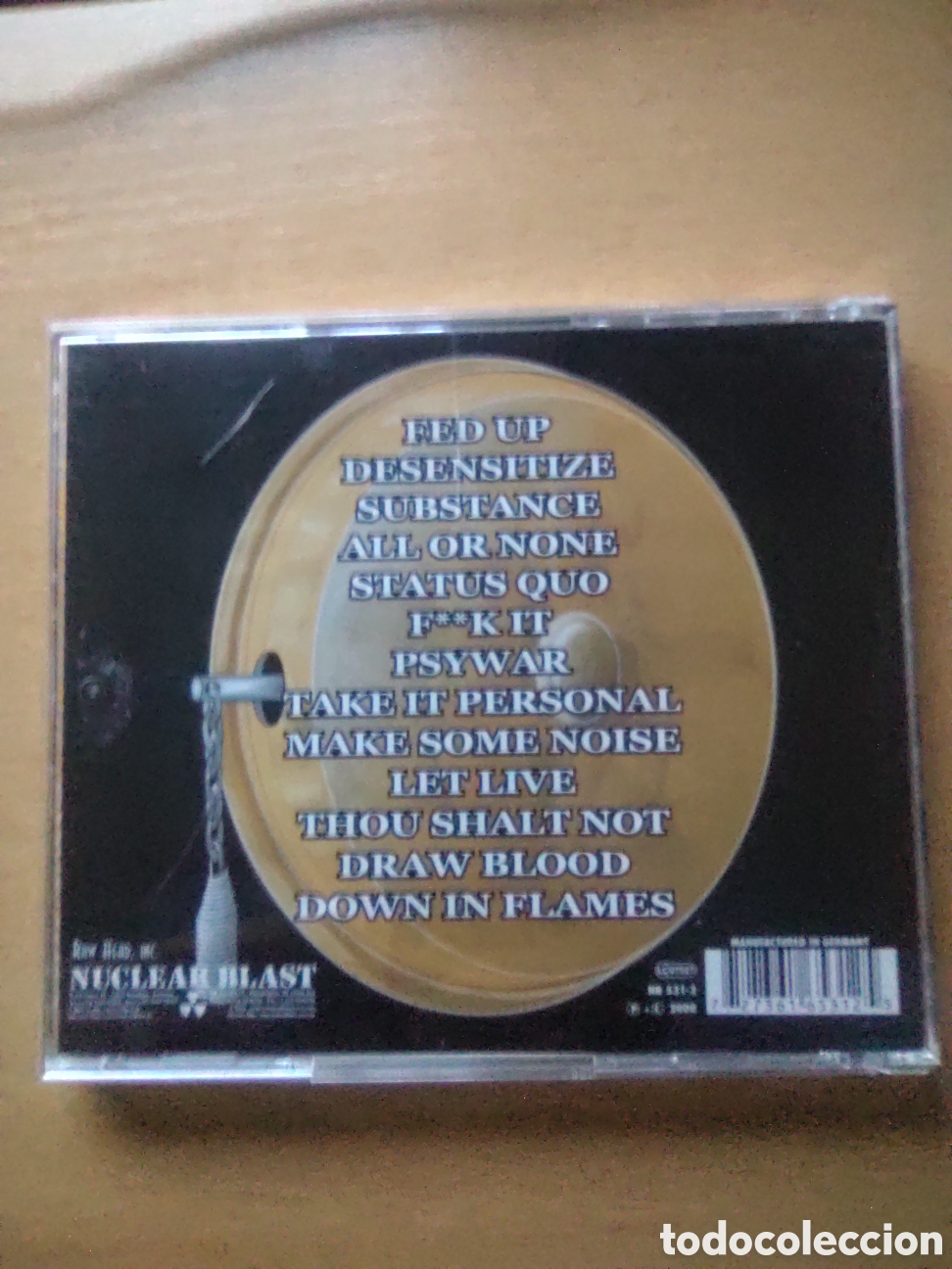 CDs de m&uacute;sica: CD Pro-Pain - Round 6 - Foto 2