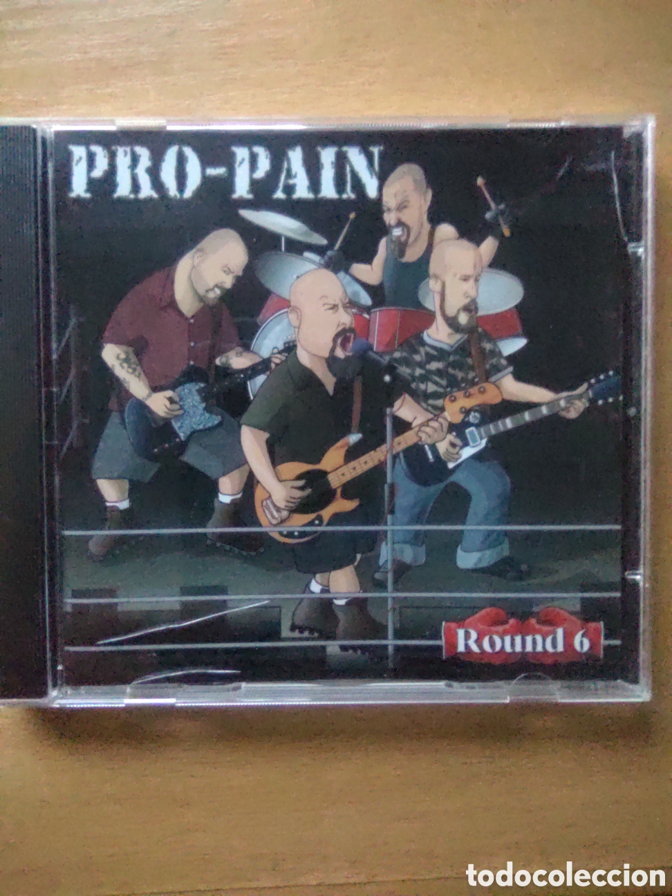 CDs de m&uacute;sica: CD Pro-Pain - Round 6