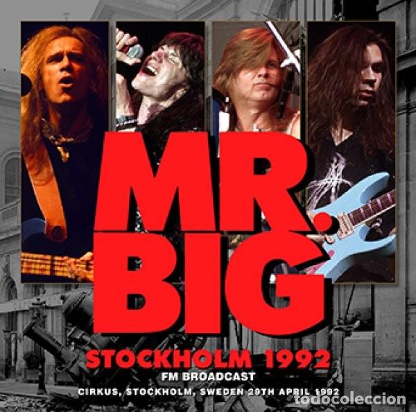 CDs de m&uacute;sica: 2 CD's - Mr. BIG - Live Stockholm 1992