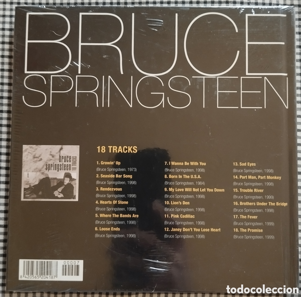 CDs de m&uacute;sica: Bruce Springsteen - 18 TRACKS - libro + CD - Foto 2