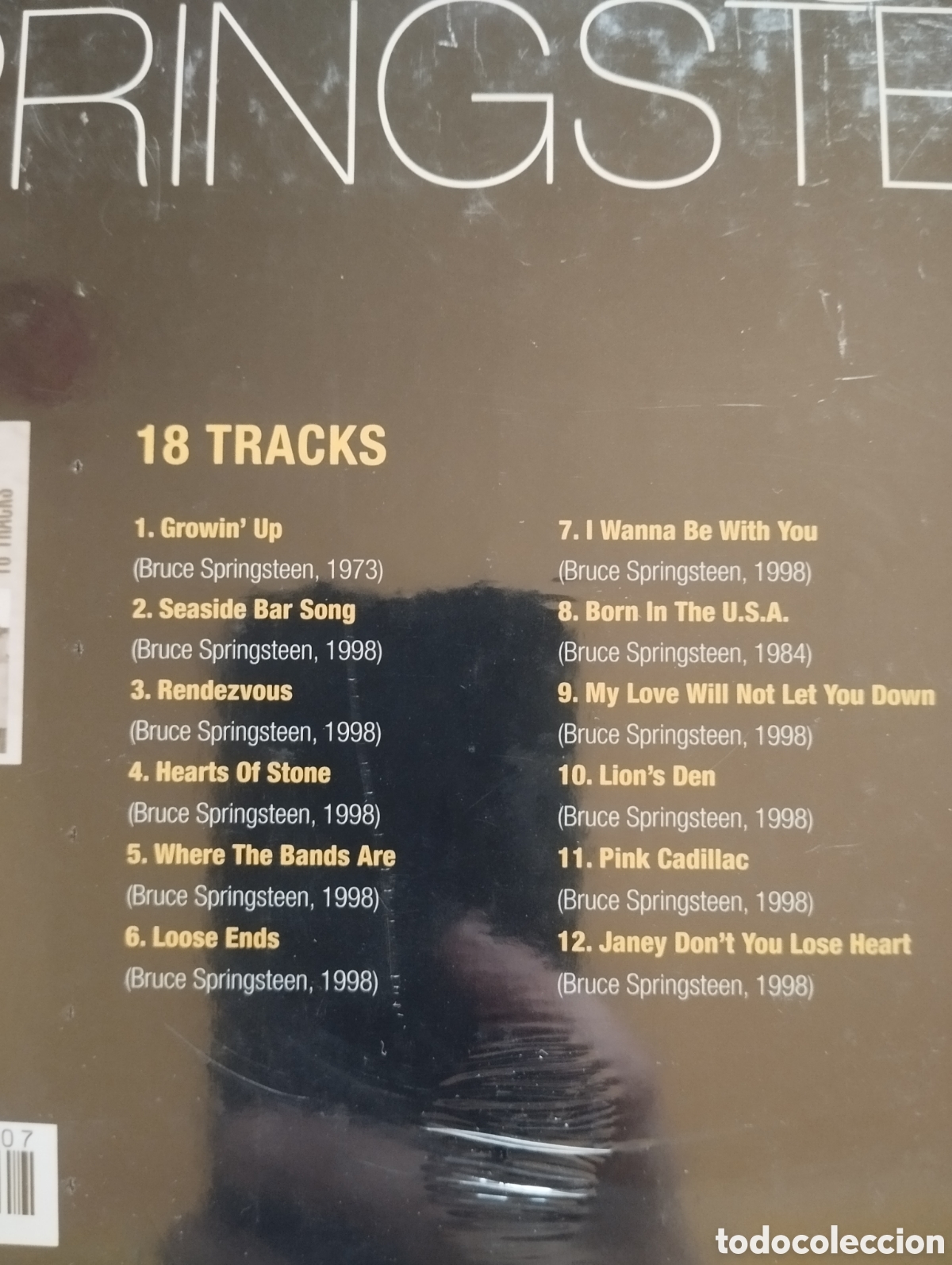 CDs de m&uacute;sica: Bruce Springsteen - 18 TRACKS - libro + CD - Foto 3