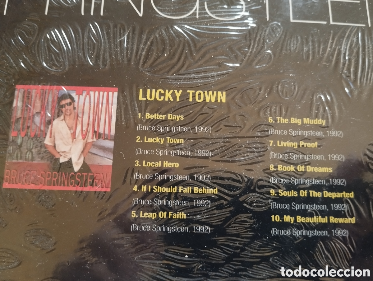 CDs de m&uacute;sica: Bruce Springsteen - Lucky Town - libro + CD - Foto 4
