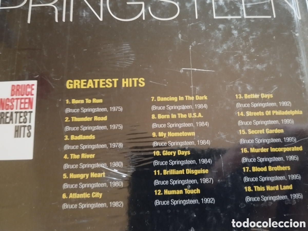 CDs de m&uacute;sica: Bruce Springsteen - Greatest Hits - libro + CD - Foto 4
