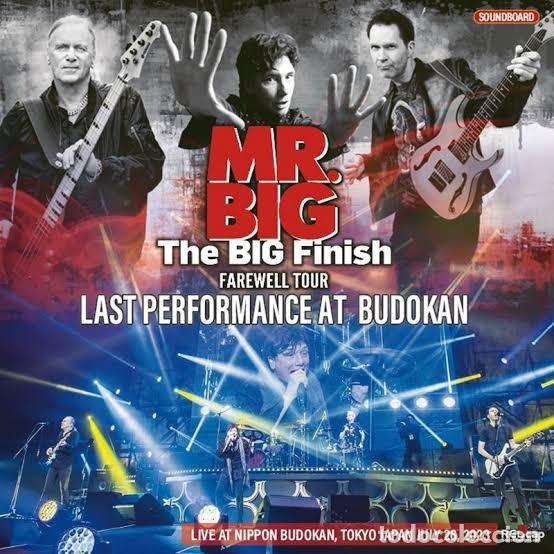 CDs de m&uacute;sica: 2 CD's - Mr. Big - Live Budokan 2023