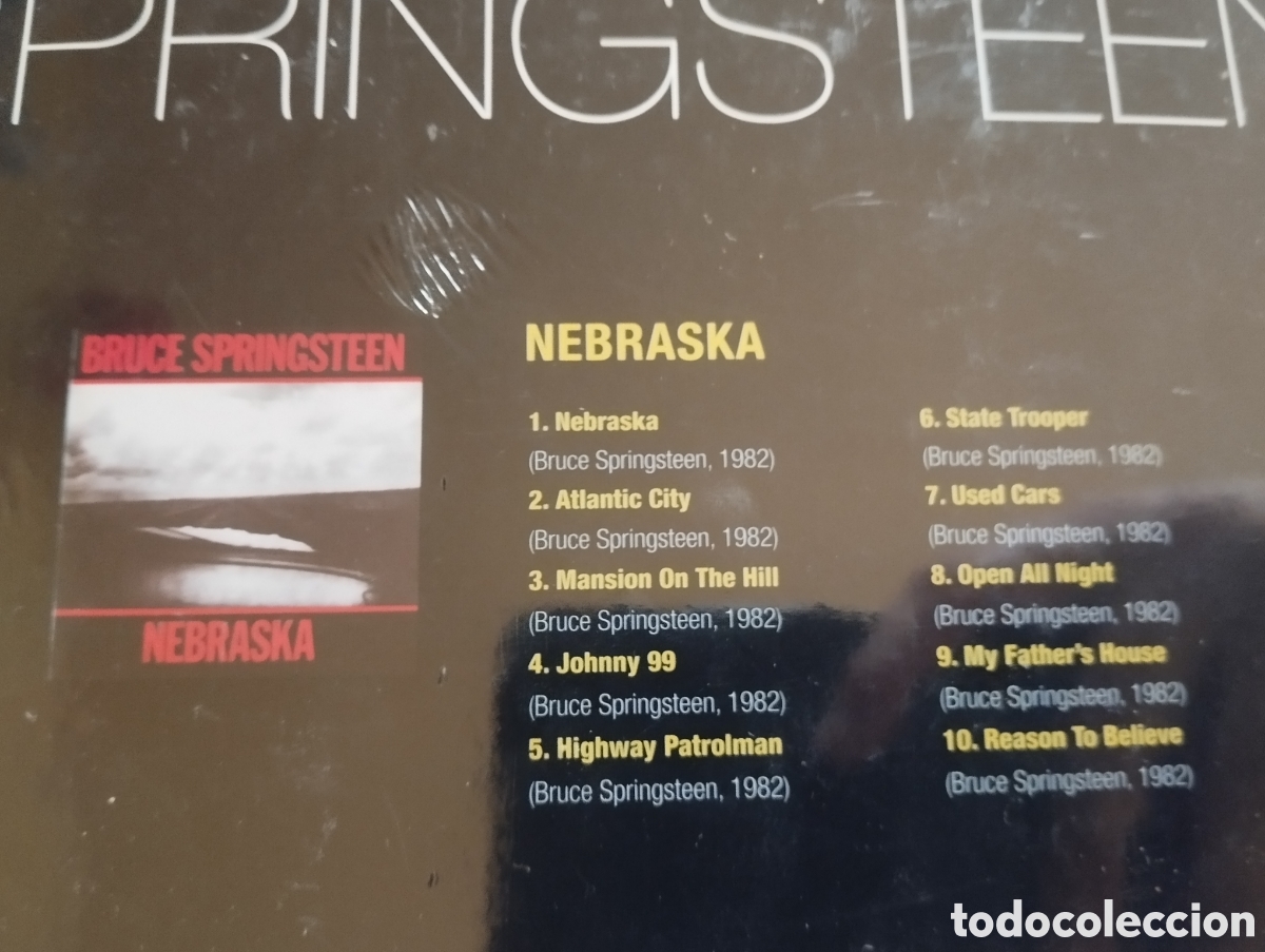 CDs de m&uacute;sica: Bruce Springsteen - NEBRASKA - libro + CD - Foto 3