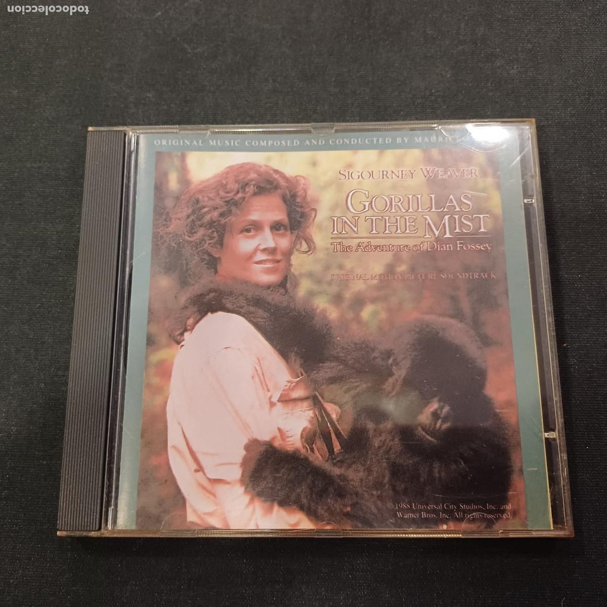 CDs de m&uacute;sica: GORILAS EN LA NIEBLA/GORILLAS IN THE MIST/CD ORIGINAL MOTION PICTURE SOUNTRACK.