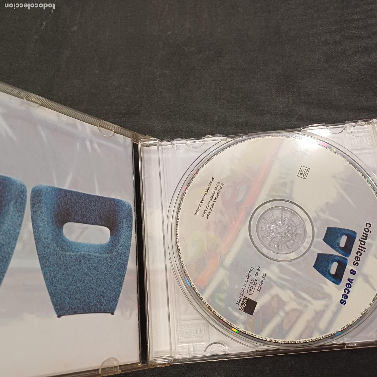 CDs de m&uacute;sica: COMPLICES/A VECES/CD. - Foto 2