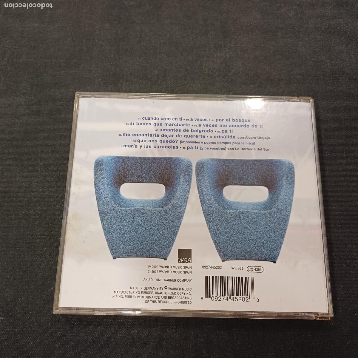 CDs de m&uacute;sica: COMPLICES/A VECES/CD. - Foto 3