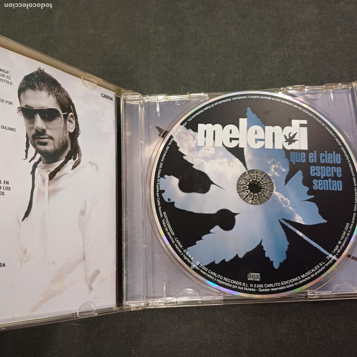 CDs de m&uacute;sica: MELENDI/QUE EL CIELO ESPERE SENTAO/CD. - Foto 2