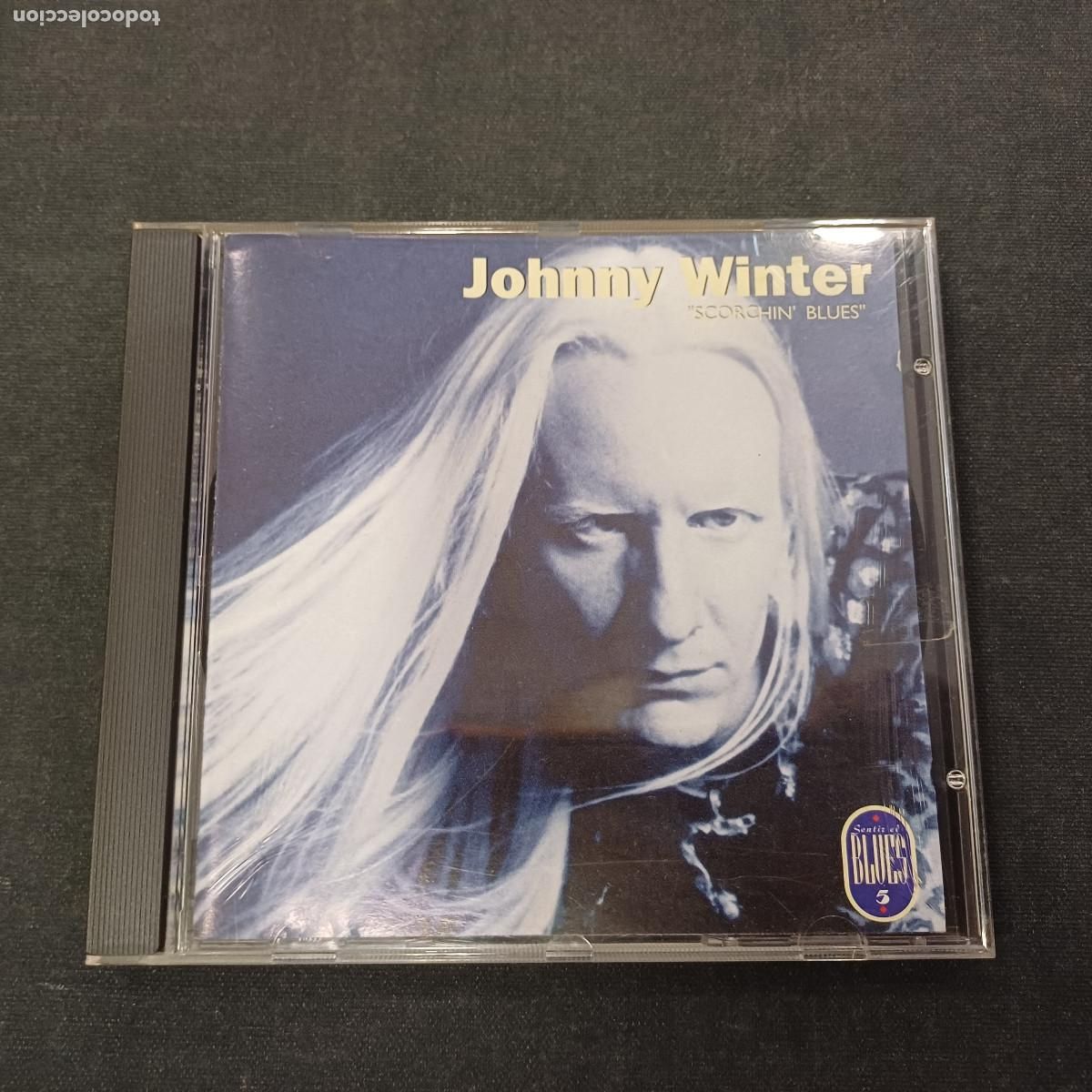 CDs de m&uacute;sica: JOHNNY WINTER/SCORCHIN BLUES/CD.
