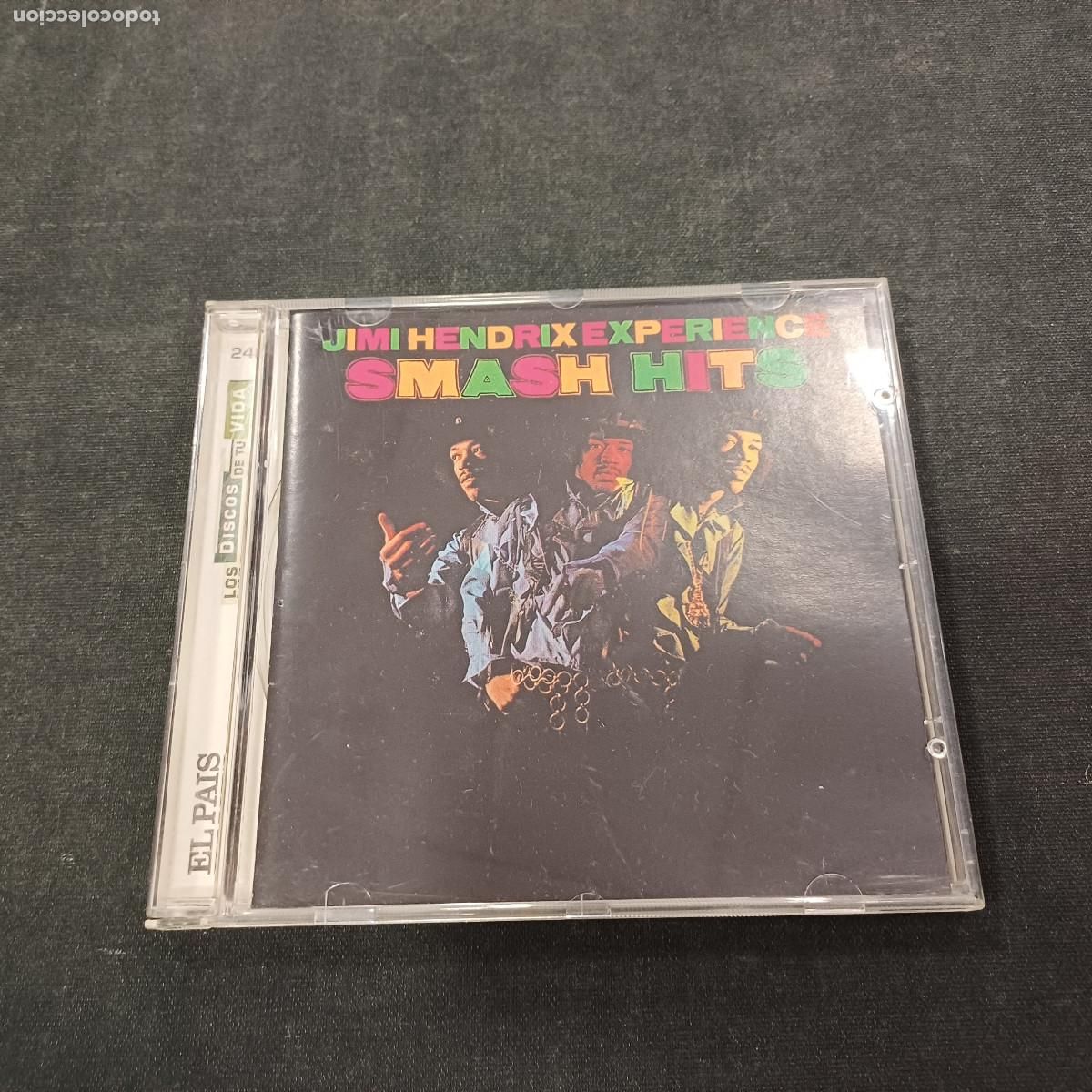 CDs de m&uacute;sica: JIMI HENDRIX EXPERIENCE/SMASH HITS/CD.