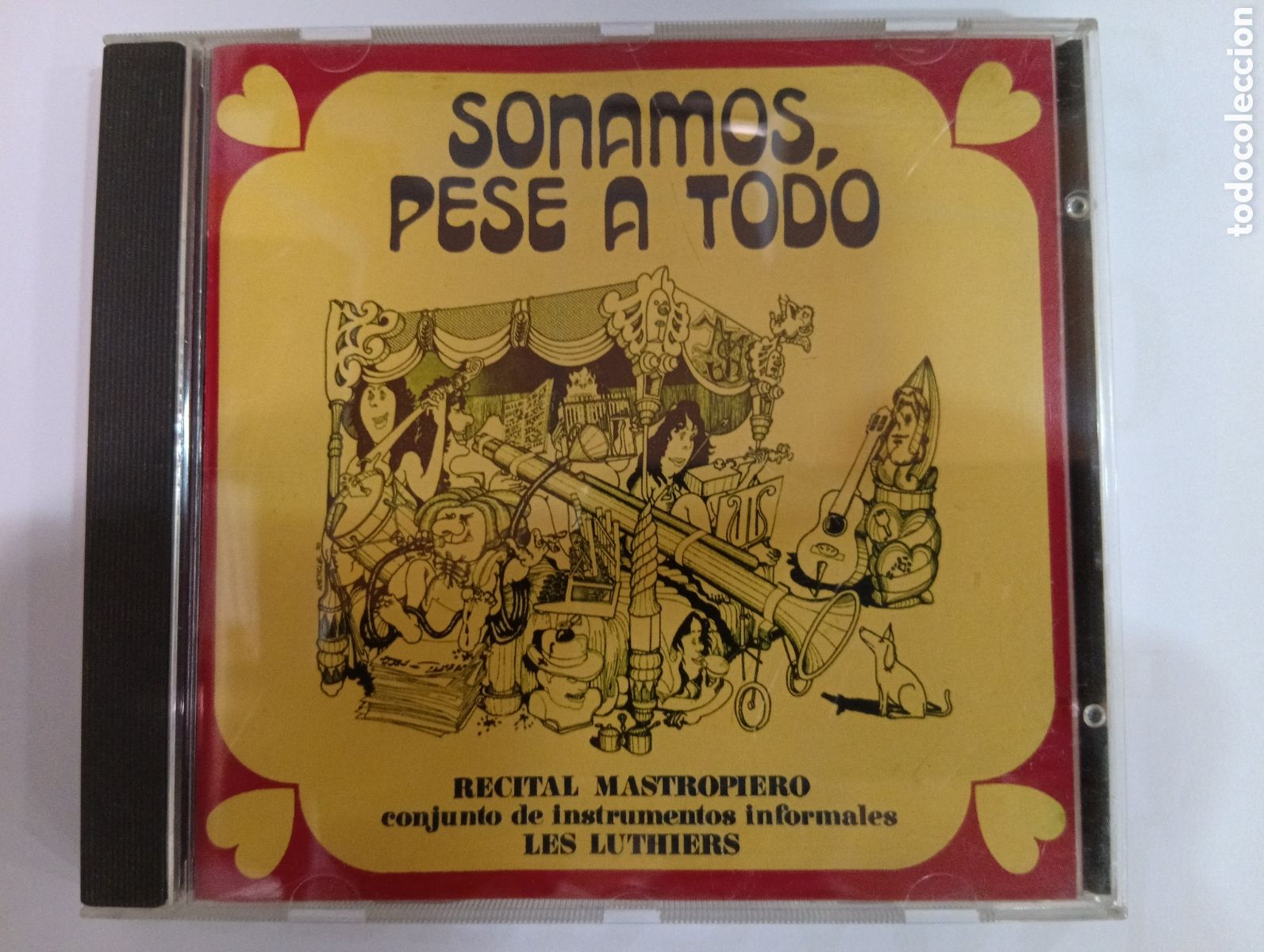 CDs de m&uacute;sica: Sonamos pese a todo. CD Recital Mastropiero. Les Luthiers