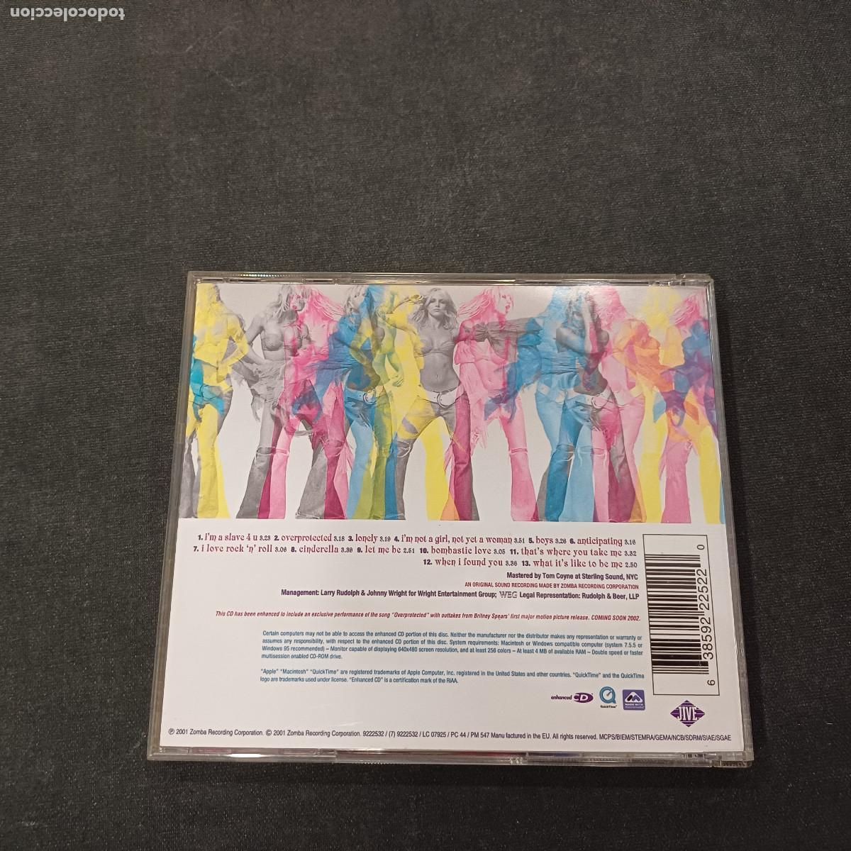 CDs de m&uacute;sica: BRITNEY SPEARS/BRITNEY/CD. - Foto 3