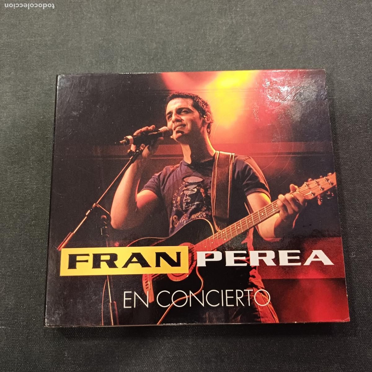 CDs de m&uacute;sica: FRAN PEREA/EN CONCIERTO/CD+DVD DIGIPACK.