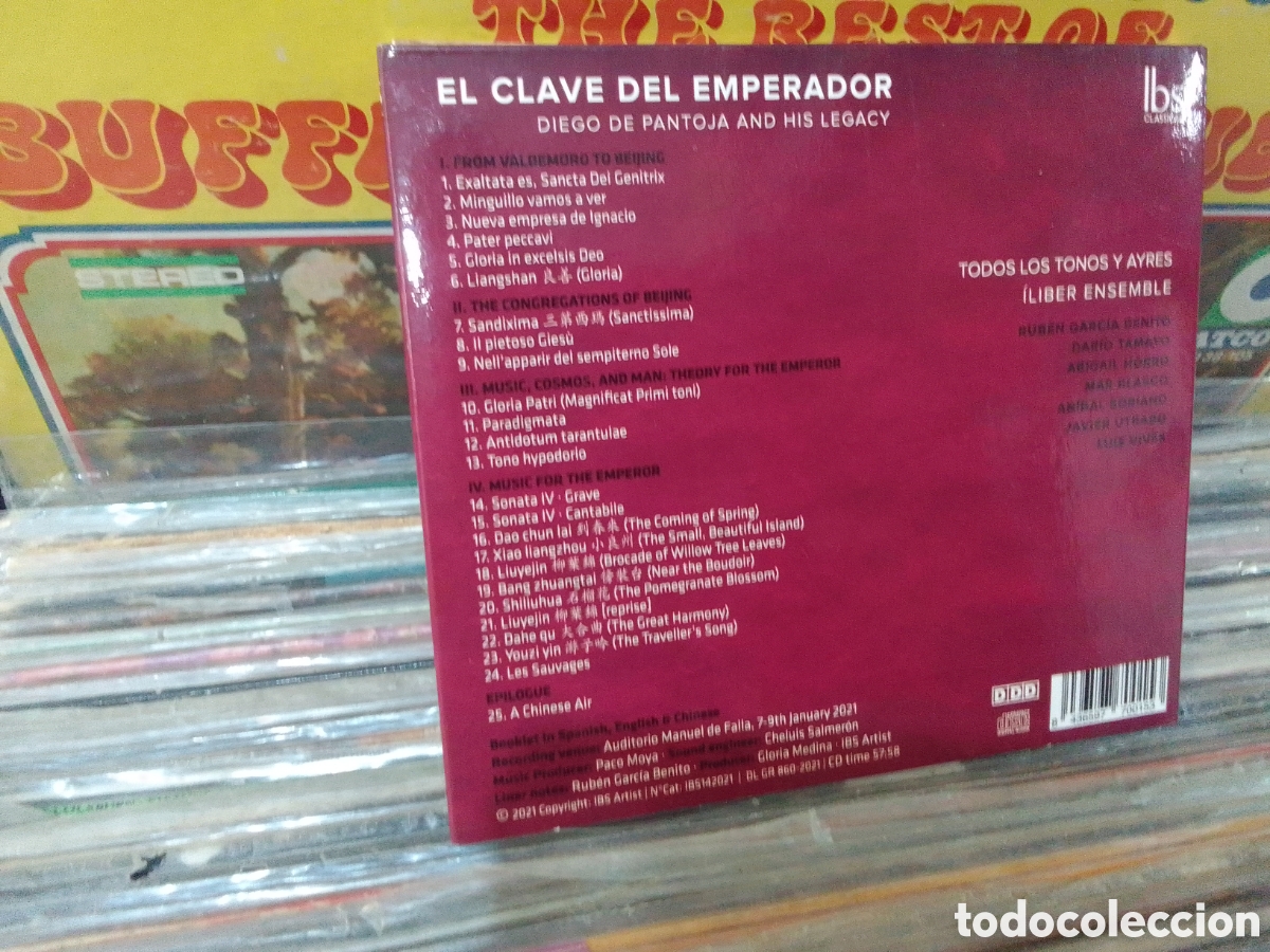 CDs de m&uacute;sica: Diego de Pantoja,el clave del emperador - Foto 2