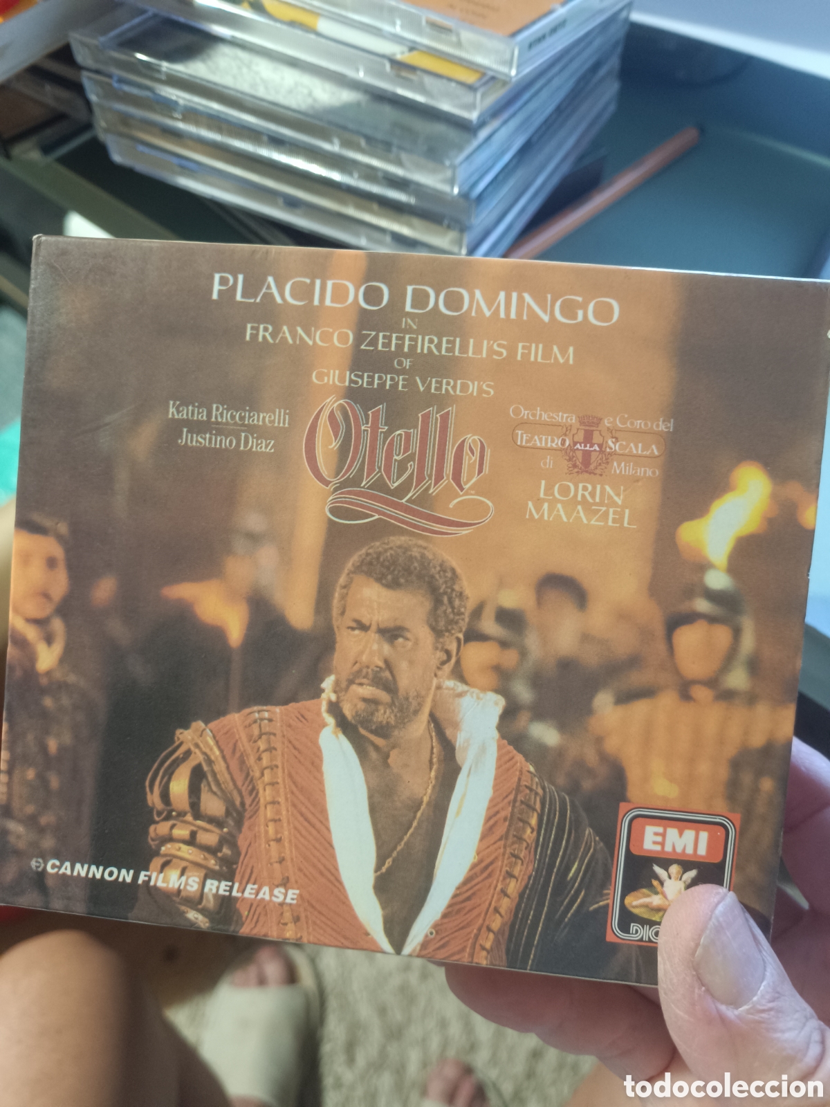 CDs de m&uacute;sica: Giuseppe Verdi - Placido Domingo, Katia Ricciarelli - Otello (2xCDs)