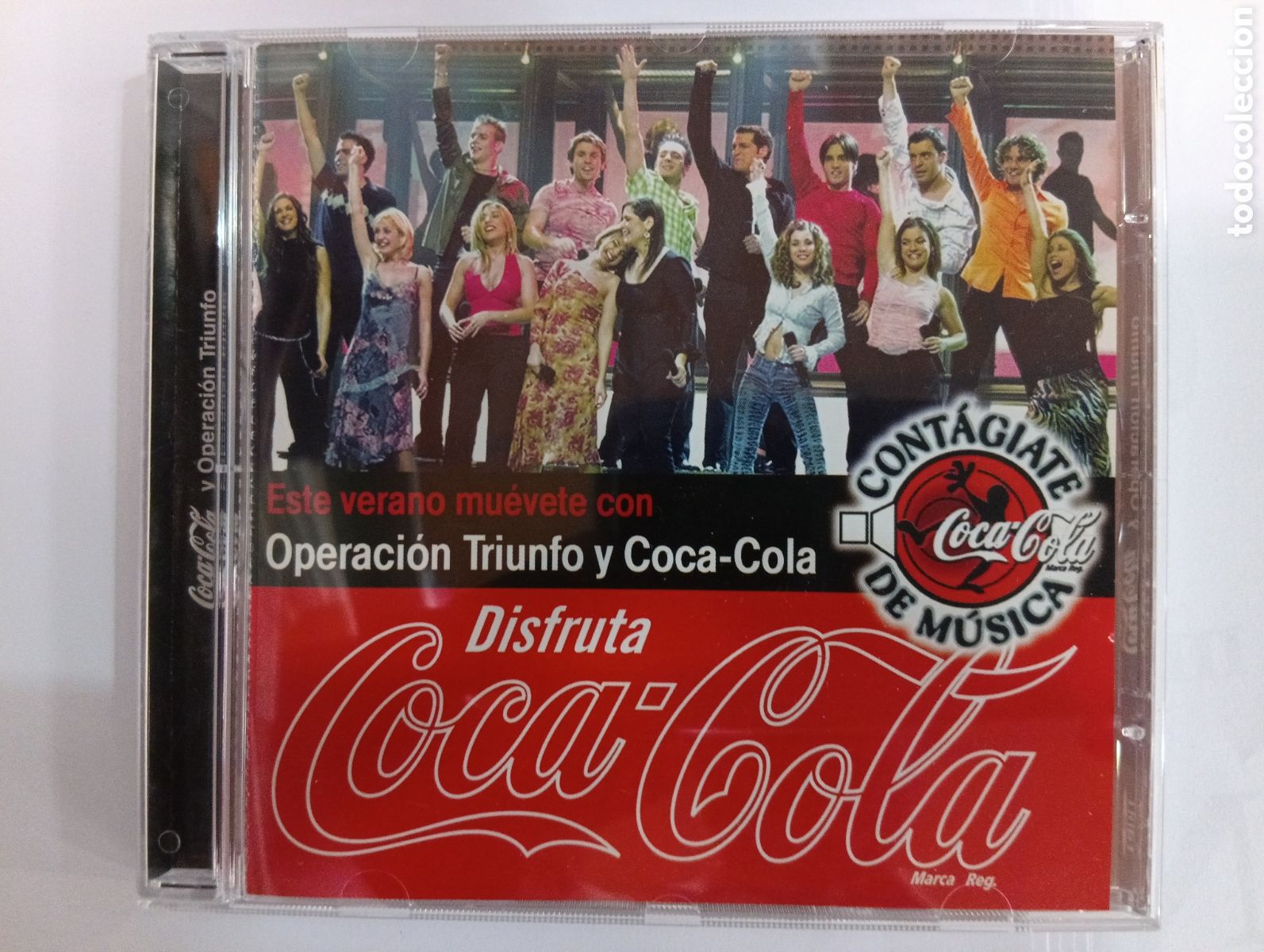 CDs de m&uacute;sica: Operaci&oacute;n Triunfo &ndash; Este Verano Mu&eacute;vete Con Operaci&oacute;n Triunfo Y Coca-Cola, cd