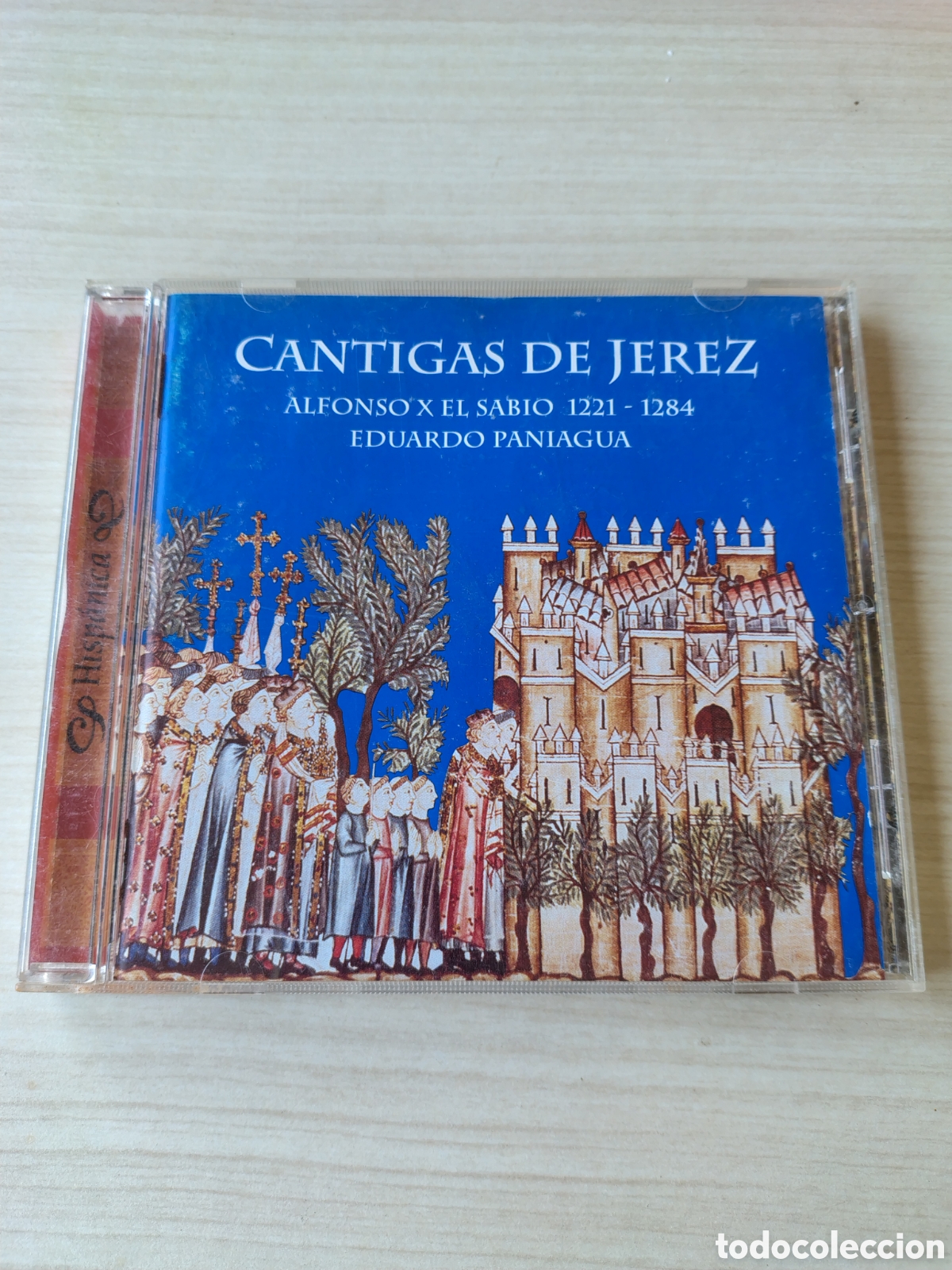 CDs de m&uacute;sica: EDUARDO PANIAGUA CANTIGAS DE JEREZ ( 1997 SONY ) M&Uacute;SICA ANTIGUA ALFONSO X EL SABIO LIBRETO 32 PGS