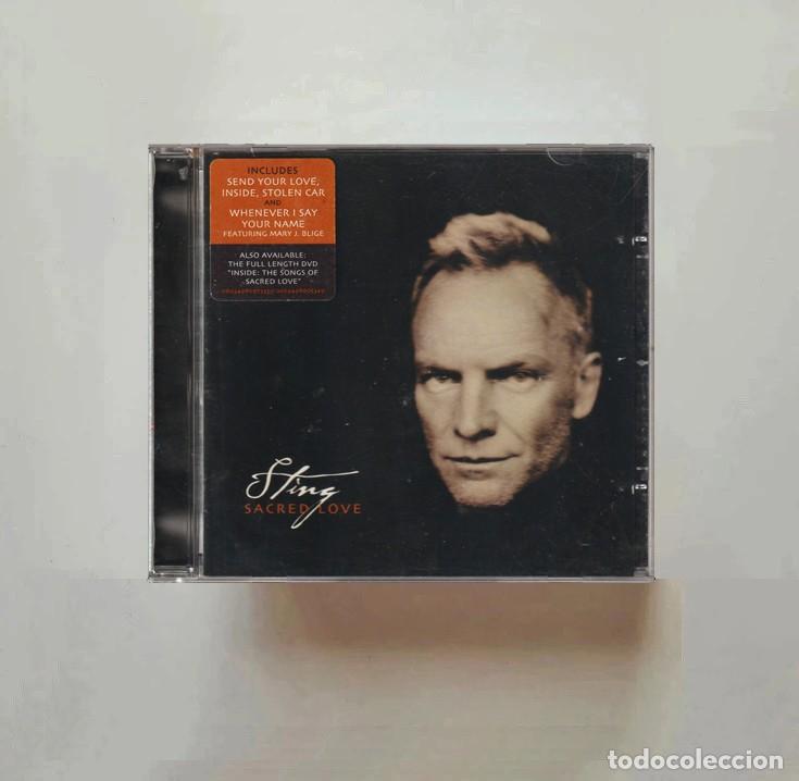 CDs de m&uacute;sica: STING. SACRED LOVE. CD.