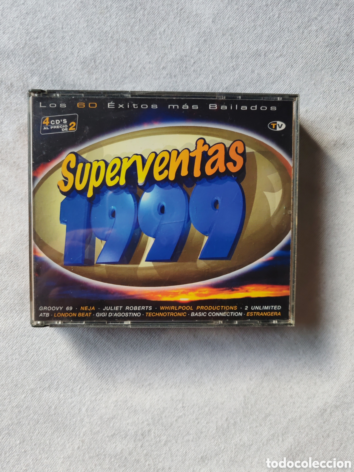 CDs de m&uacute;sica: SUPERVENTAS 1999 VALE MUSIC- 4 CDS -LOS 60 EXITOS MAS BAILADOS