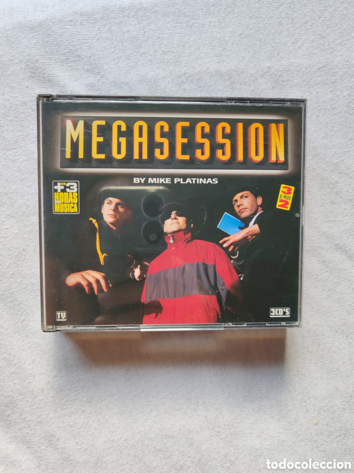 CDs de m&uacute;sica: MEGASESSION BY MIKE PLATINAS. MAX MUSIC. 3CDs 28 TRACKS