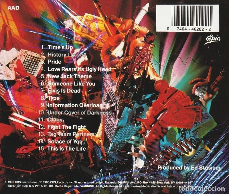 CDs de m&uacute;sica: LIVING COLOUR. TIMES UP. CD. - Foto 2