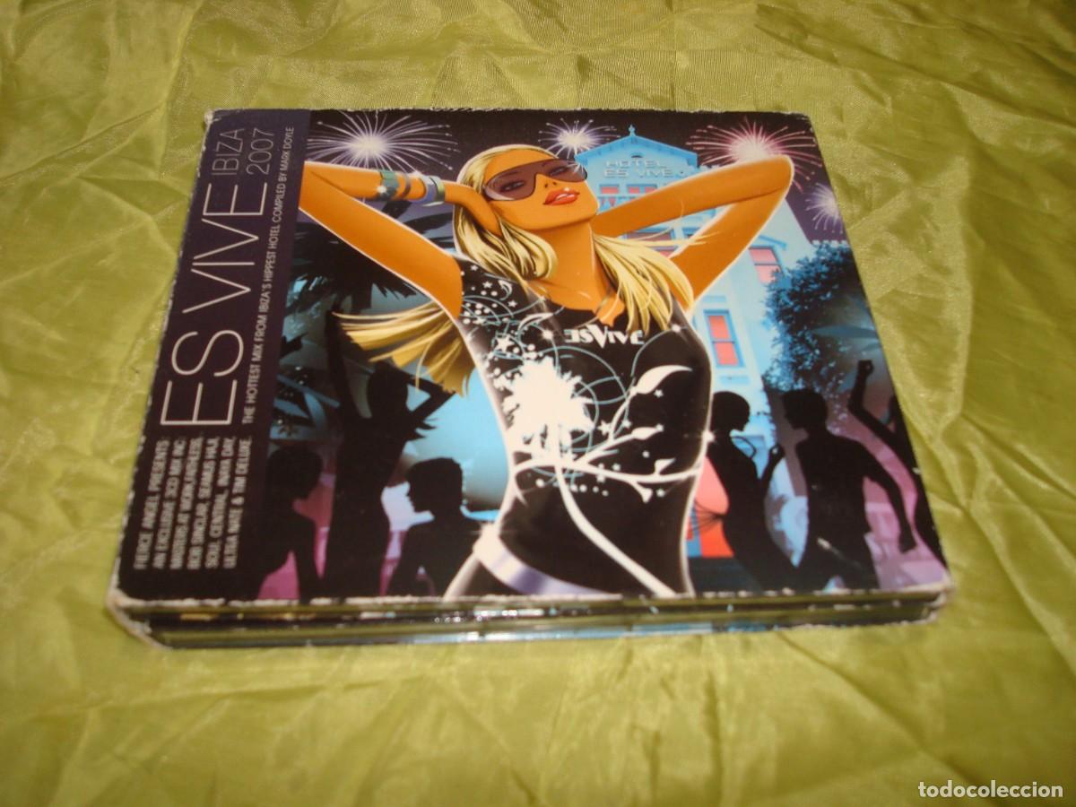CDs de m&uacute;sica: ES VIVE IBIZA 2007. 3 CD&acute;S. DIGIPACK. IMPECABLE (#)
