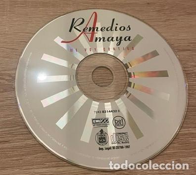 CDs de m&uacute;sica: CD - REMEDIOS AMAYA - ME VOY CONTIGO - HISPAVOX - A&Ntilde;O 1997 - SIN CAR&Aacute;TULA - S&Oacute;LO CD