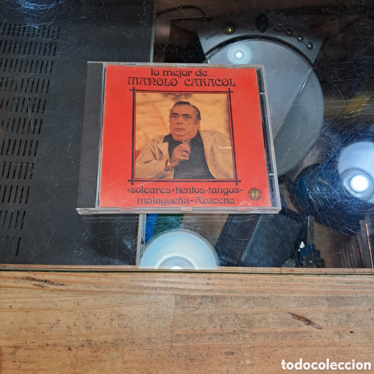 CDs de m&uacute;sica: Lo mejor de Manolo Caracol, Compact disc, Cd