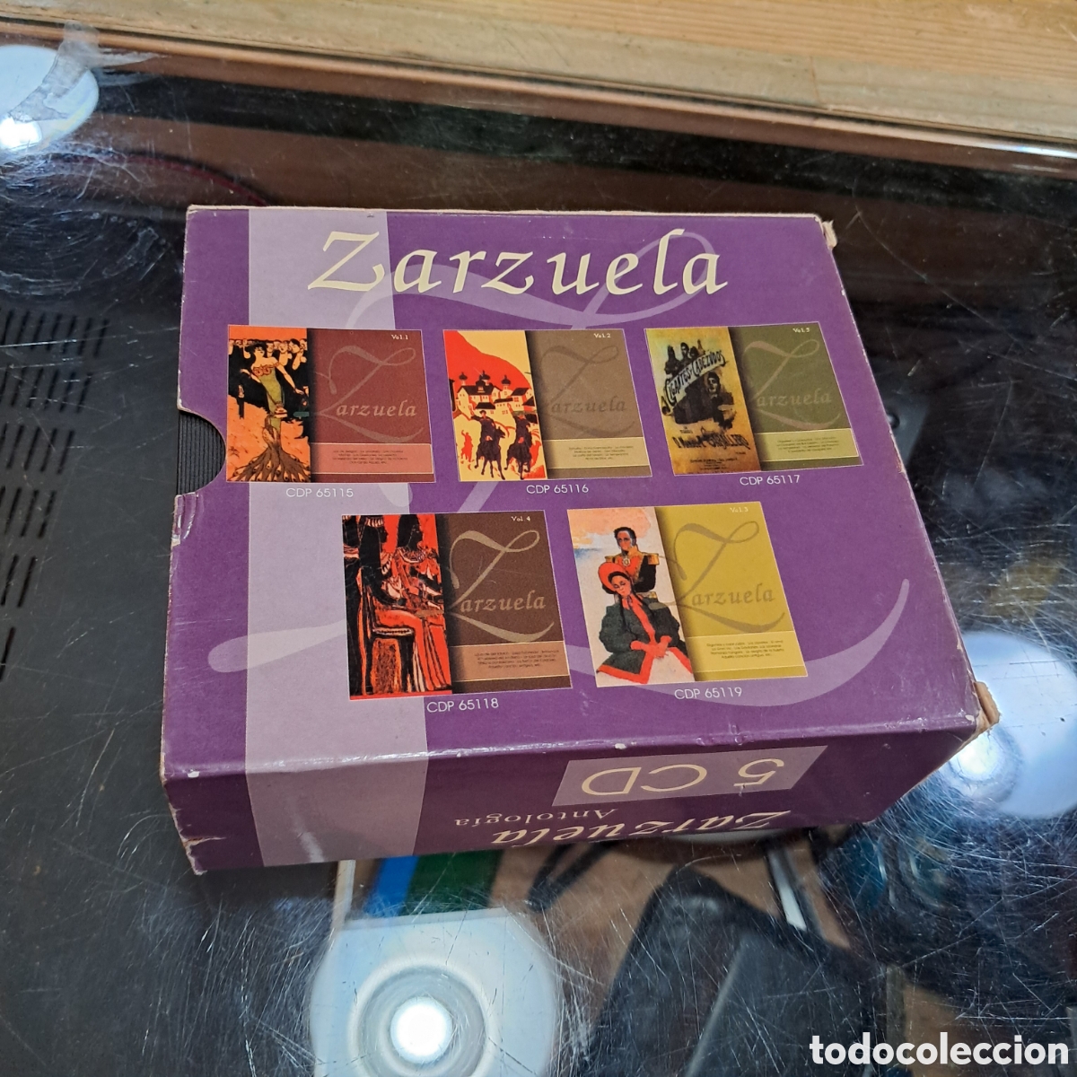 CDs de m&uacute;sica: Zarzuela, 5 cds, Compact disc, Cd