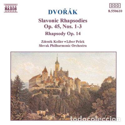 CDs de m&uacute;sica: Dvorak: Slavonic Rhapsodies Op. 45, Nos. 1-3 / Rhapsody Op. 14- 4891030506107