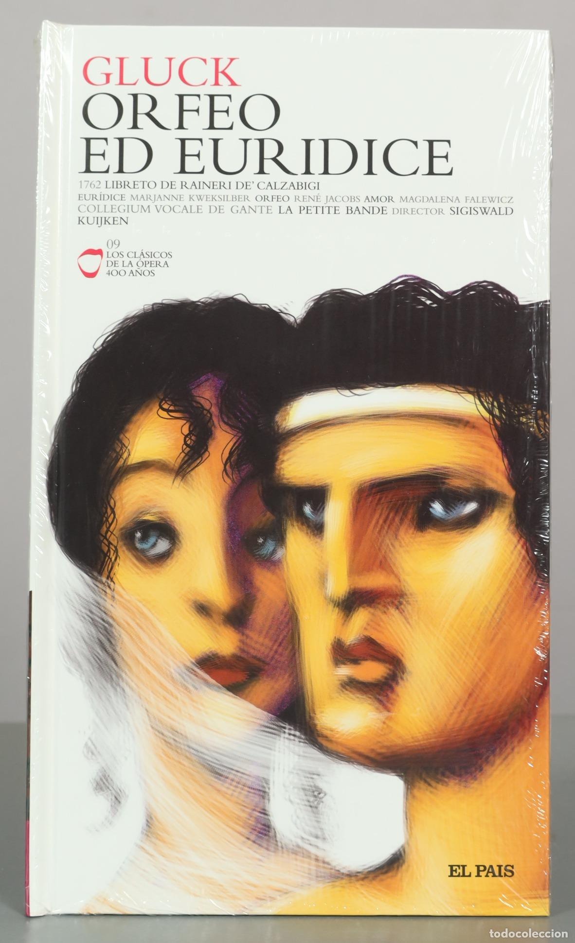 CDs de m&uacute;sica: CD. Orfeo ed Euridice - Gluck, Raineri de' Calzabigi - El Pa&iacute;s . PRECINTADO